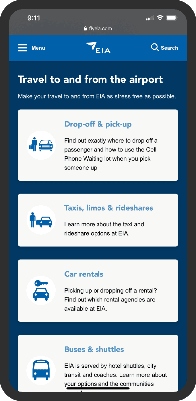 Our smart technology gives EIA the power to create promotional ads for their rewards program